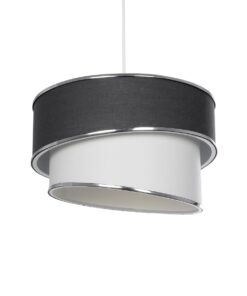 Λευκό & Ασημί - Μ30 x Π30 x Υ24cm