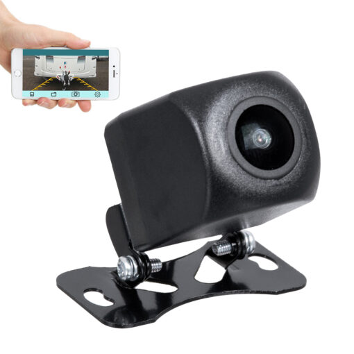 GloboStar® GloboStar® 86023 WiFi Έγχρωμη Κάμερα 720p CMOS HD Οπισθοπορείας Αυτοκινήτου DC 12V 170° με Εφαρμογή APP Night Capture με Parking Lines Αδιάβροχη IP65