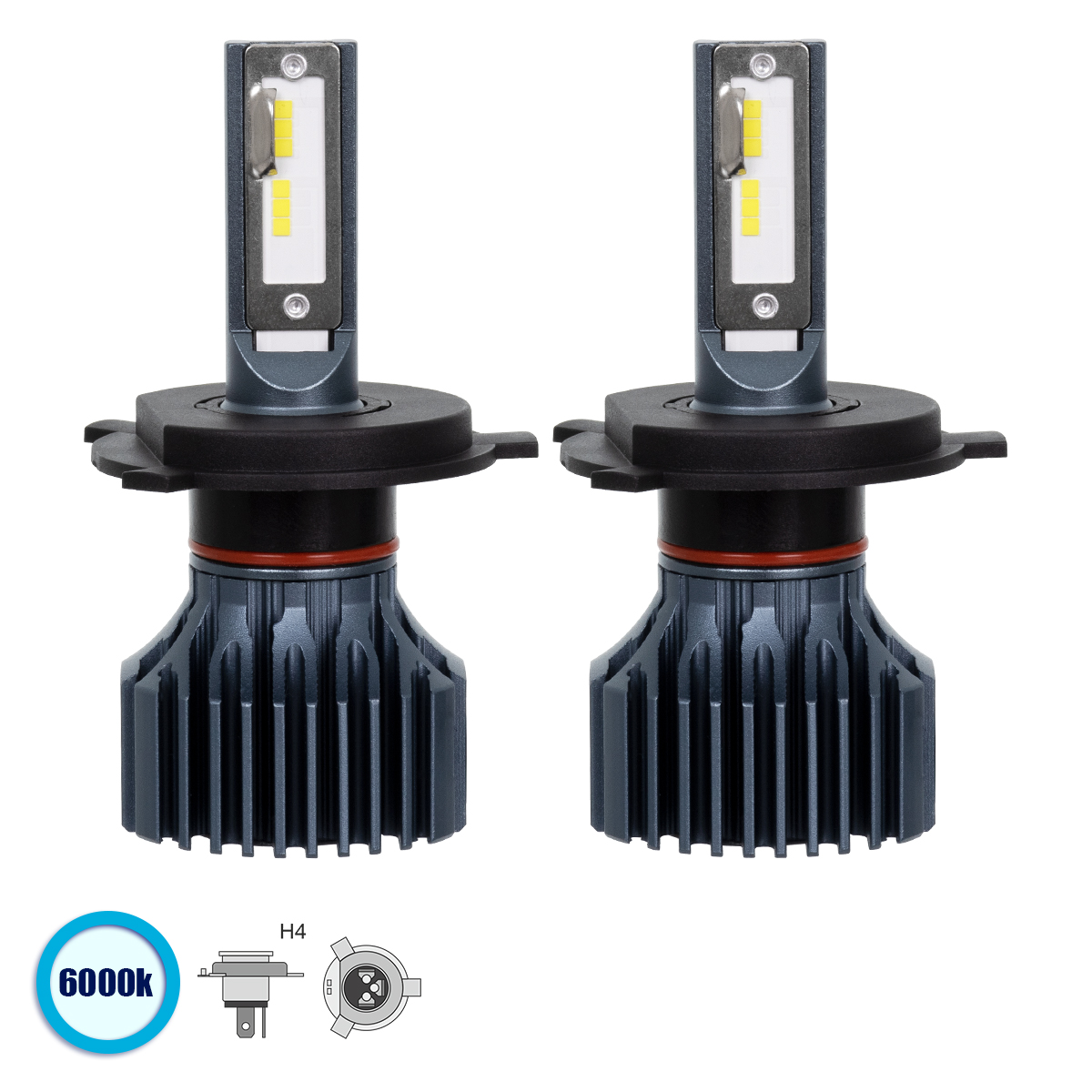 GloboStar® 85630 H4 S1 Line KIT Βασικού Φωτισμού Αυτοκινήτου & Φορτηγού 3nd Generation Can-Bus Series LED CREE CXB 150W 21000lm DC 9-32V Αδιάβροχο IP66 Ψυχρό Λευκό 6000K 1 GloboStar® GloboStar® 85630 H4 S1 Line KIT Βασικού Φωτισμού Αυτοκινήτου & Φορτηγού 3nd Generation Can-Bus Series LED CREE CXB 150W 21000lm DC 9-32V Αδιάβροχο IP66 Ψυχρό Λευκό 6000K