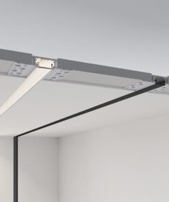 GLOBOSTAR® ALP-PLASTERIN GYPSO 70819-3M Χωνευτό Προφίλ Αλουμινίου Ειδικό για Γυψοσανίδα με Λευκό Γαλακτερό Πατητό Κάλυμμα για Ταινίες LED IP20 - Ασημί & Λευκό - Μ300 x Π6.7 x Υ1.3cm - Πακέτο 5 Τεμαχίων 18 da8ff4 70819 3m 7