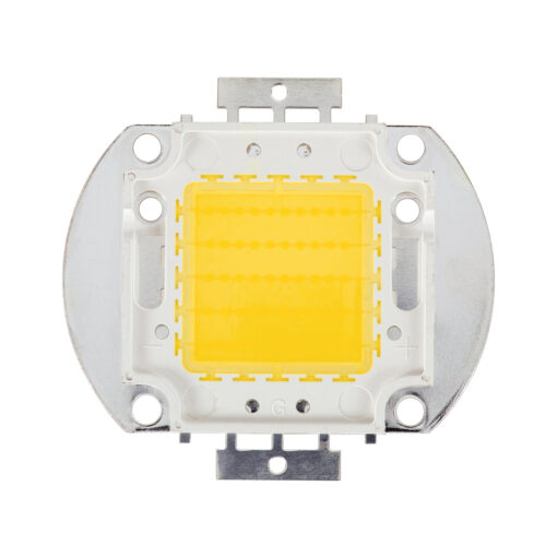 GloboStar® GloboStar® 73765 Υψηλής Ισχύος LED COB BRIDGELUX 50W 4000lm DC 28-32V - Μ5.6 x Π5.2 x Υ0.6cm - Θερμό Λευκό 2700K - 2 Χρόνια Εγγύηση