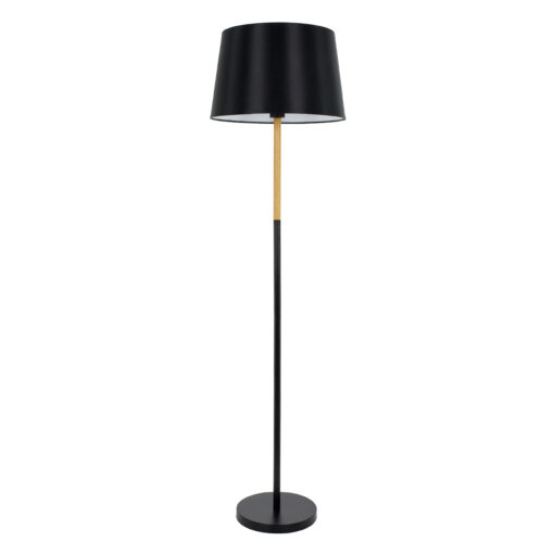 Μαύρο Ύφασμα με Μπεζ Ξύλο - Μ40 x Π40 x Υ148cm