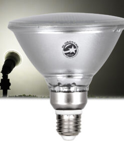 GloboStar® GLOBOSTAR® GARDENPAR 60227 Σποτ E27 PAR38 Σκληρού Υάλου LED 18W 1900lm 60° AC 220-240V Αδιάβροχο IP65 Φυσικό Λευκό 4500K - Μ12 x Π12 x Υ13cm - 3 Χρόνια Εγγύηση