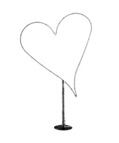 5W 780lm 360° AC 220-240V Αδιάβροχο IP65 Θερμό Λευκό 2700K  - Μαύρο & Διάφανο - M100 x Π25 x Υ157cm - 2 Χρόνια Εγγύηση