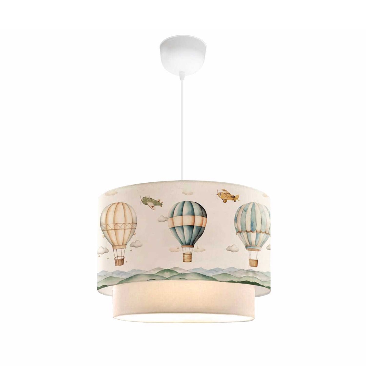 GLOBOSTAR® BALLON 204-0121 Παιδικό Κρεμαστό Φωτιστικό Οροφής με Ντουί 1 x E27 AC 220-240V IP20 - Πολύχρωμο - Μ30 x Π30 x Υ20cm 2 GloboStar® GLOBOSTAR® BALLON 204-0121 Παιδικό Κρεμαστό Φωτιστικό Οροφής με Ντουί 1 x E27 AC 220-240V IP20 - Πολύχρωμο - Μ30 x Π30 x Υ20cm