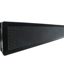 GloboStar® GLOBOSTAR®DISPLAY 90300 Κυλιόμενη Ψηφιακή Επιγραφή P10 Διπλής Όψης LED AC 220-240V Αδιάβροχο IP65 Ψυχρό Λευκό 6000K - WiFi Control μέσω FK APP - Αισθητήρας Θερμοκρασίας & Υγρασίας - Μ104 x Π12 x Υ20cm - 2 Χρόνια Εγγύηση