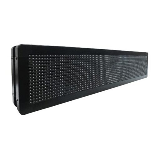 GloboStar® GLOBOSTAR®DISPLAY 90300 Κυλιόμενη Ψηφιακή Επιγραφή P10 Διπλής Όψης LED AC 220-240V Αδιάβροχο IP65 Ψυχρό Λευκό 6000K - WiFi Control μέσω FK APP - Αισθητήρας Θερμοκρασίας & Υγρασίας - Μ104 x Π12 x Υ20cm - 2 Χρόνια Εγγύηση