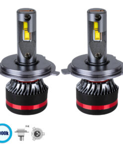 GloboStar® GloboStar® 82082 H4 HL Line KIT Βασικού Φωτισμού Αυτοκινήτου & Φορτηγού 3rd Generation Can-Bus Extreme Series LED CREE CXB COB 100W 24000lm DC 9-32V Αδιάβροχο IP67 Ψυχρό Λευκό 6000K