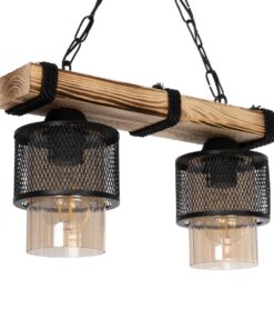 Μαύρο & Μελί - Μ38 x Π12 x Υ21cm