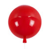 GloboStar® GLOBOSTAR® BALLOON 00653 Παιδικό Φωτιστικό Οροφής με Ντουί 1 x E27 AC 220-240V IP20 - Πράσινο - Μ30 x Π30 x Υ33cm