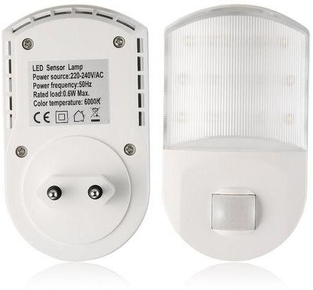 Φωτιστικό Νυκτός Πρίζας LED με Ανιχνευτή Κίνησης GloboStar 77861 7 Φωτιστικό Νυκτός Πρίζας LED με Ανιχνευτή Κίνησης GloboStar 77861 - Image 6