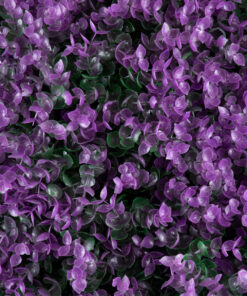 GloboStar® 78523 Artificial - Συνθετικό Τεχνητό Διακοσμητικό Φυτό Θάμνος Πυξάρι Πράσινο - Μωβ Φ56cm 9 e2b2ef 78519 6