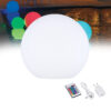 GloboStar® GloboStar® 85825 Ακρυλικό Φωτιστικό Μπάλα Εξωτερικού Χώρου - Πισίνας LED Globe 10W Φ40 Επαναφορτιζόμενο Μπαταρίας με Καλώδιο USB - Φορτιστή και Ασύρματο Χειριστήριο IR Αδιάβροχο IP65 Πολύχρωμο RGBW