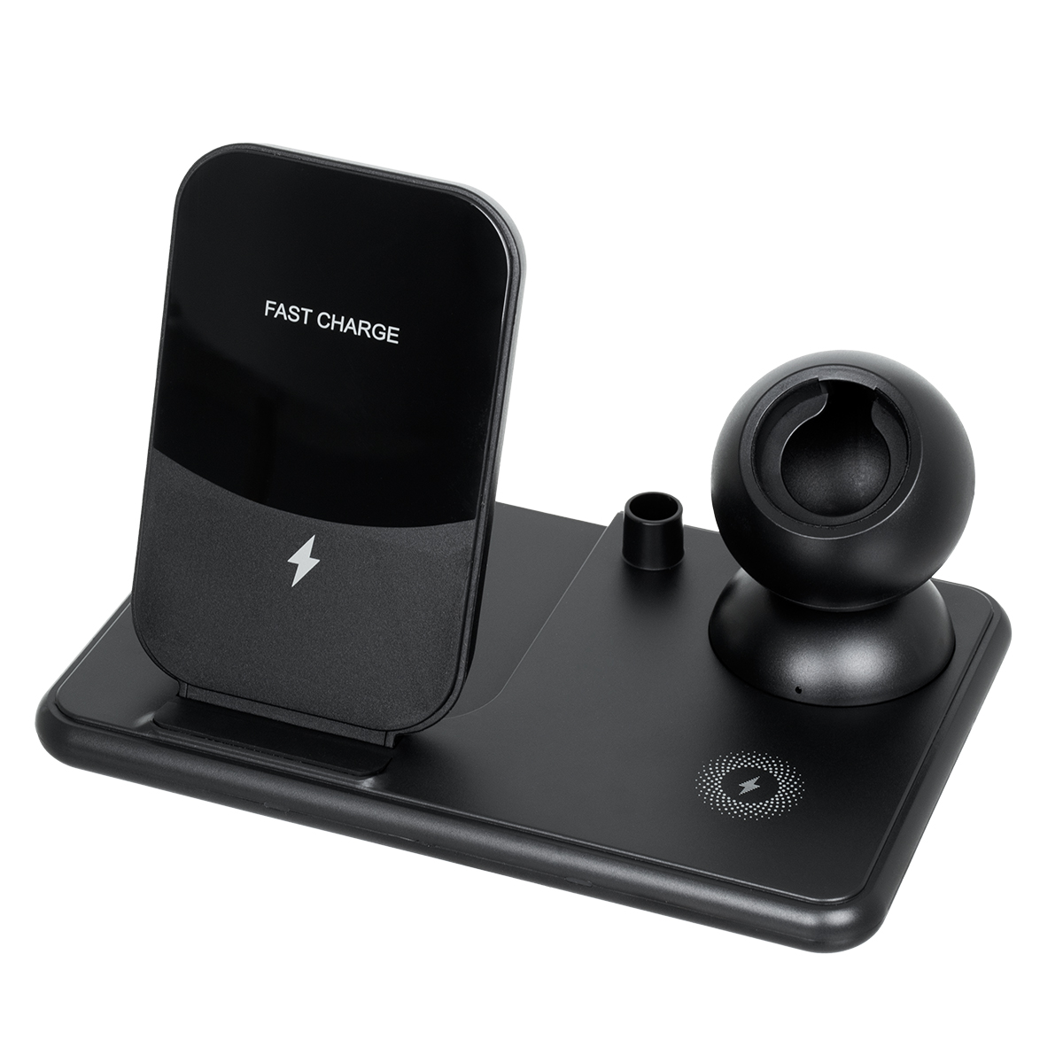 GloboStar® 79699 Επιτραπέζια Σταθερή Βάση Ασύρματης Φόρτισης Fast Charging για Κινητά - Earphones - Smart Watches - Pencil 4 Καναλιών - 1 Channel 15W Max (Phone) - 2 Channel 3W (Airpod) - 3 Channel 2W (Watch) - 4 Channel 2W (Pencil) 2 GloboStar® GloboStar® 79699 Επιτραπέζια Σταθερή Βάση Ασύρματης Φόρτισης Fast Charging για Κινητά - Earphones - Smart Watches - Pencil 4 Καναλιών - 1 Channel 15W Max (Phone) - 2 Channel 3W (Airpod) - 3 Channel 2W (Watch) - 4 Channel 2W (Pencil)