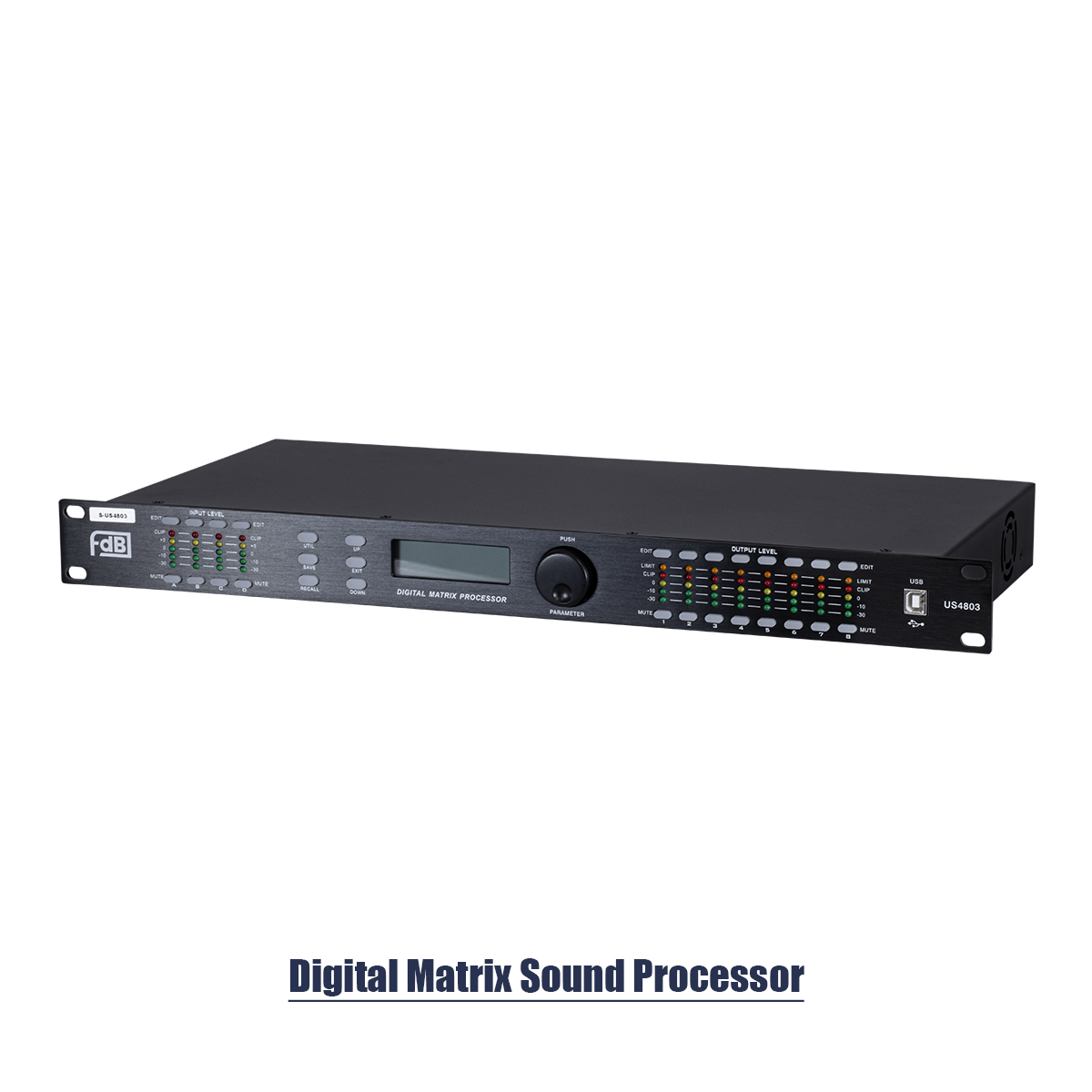 GloboStar® FDB US4803 98021 Audio Processor - Επαγγελματικός Επεξεργαστής Ήχου 4in & 8out - 32-bit DSP SHARC Processor - Frequency Response 20Hz-20Khz DR115DBu - AC 220V/50-60Hz - IP20 - Μαύρο - Μ48.2 x Π20.5 x Υ4.4cm 3 GloboStar® GloboStar® FDB US4803 98021 Audio Processor - Επαγγελματικός Επεξεργαστής Ήχου 4in & 8out - 32-bit DSP SHARC Processor - Frequency Response 20Hz-20Khz DR115DBu - AC 220V/50-60Hz - IP20 - Μαύρο - Μ48.2 x Π20.5 x Υ4.4cm