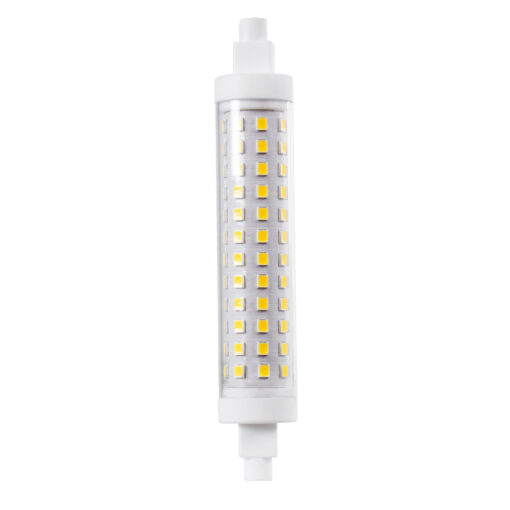 GloboStar® GLOBOSTAR® R7SPRO 60397 Λάμπα R7S 118mm LED 12W 1404lm 360° AC 220-240V IP20 Φυσικό Λευκό 4500K - Lumileds SMD Chip - Μ11.8 x Π2.2 x Υ2.2cm - 3 Χρόνια Εγγύηση