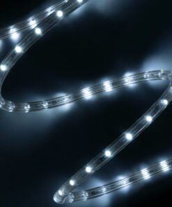 GloboStar® GLOBOSTAR® LIGHTUBE 70600 Φωτοσωλήνας LED 3.9W/m 195lm/m 360° DC 220-240V Αδιάβροχο IP65 36 x Diode Chip/m Ψυχρό Λευκό 6000K Dimmable - Μ100 x Π1.2 x Υ1.2cm - 2 Χρόνια Εγγύηση