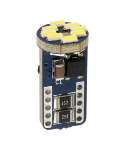 Alternative view of GLOBOSTAR® W5W-T10 81104 Λάμπα W5W T10 CANbus LED 3.2W 480lm 360° DC 12-24V IP20 Ψυχρό Λευκό 6000K - 12 x Epistar SMD4014 Chip - Μ1 x Π1 x Υ2.7cm - 1 Χρόνο Εγγύηση