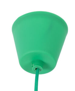 Alternative view of GLOBOSTAR® CABLITO 61556 Μοντέρνο Κρεμαστό Φωτιστικό Οροφής με Ντουί 1 x E27 AC 220-240V IP20 - Πράσινο - Μ4 x Π4 x Υ110cm