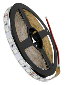 GloboStar® GLOBOSTAR® LUMAR 70224 Ταινία LED 14.4W/m 864lm/m 120° DC 24V IP20 60 x SMD5050 Chip/m Κόκκινο Dimmable - Μ500 x Π1 x Υ0.2cm - Ρολό 5 Μέτρων - 5 Χρόνια Εγγύηση