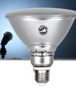 GloboStar® GLOBOSTAR® GARDENPAR 60226 Σποτ E27 PAR38 Σκληρού Υάλου LED 18W 2000lm 60° AC 220-240V Αδιάβροχο IP65 Ψυχρό Λευκό 6000K - Μ12 x Π12 x Υ13cm - 3 Χρόνια Εγγύηση