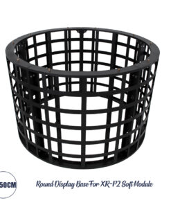 GloboStar® GloboStar® BASULCO 90248 Μεταλλικό Cabinet με Διάμετρο D150cm για Δημιουργία Στρόγγυλου LED Video Wall Curved με τα Εύκαμπτα Πλακίδια Ψηφιακής Οθόνης 32x16cm SKU:90232 IP20 - Φ150 x Υ96cm