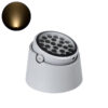 GloboStar® GLOBOSTAR® FLOOD-RANA 90489 Κινούμενος Προβολέας Σποτ Wall Washer LED 36W 3240lm 5° DC 24V Αδιάβροχο IP67 Θερμό Λευκό 2700K Dimmable - Γκρι - Μ26.5 x Π26.5 x Υ20cm - 3 Χρόνια Εγγύηση
