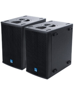 GloboStar® GloboStar® FDB K112BAS 98025 PA Speaker - Ενεργό Αυτοενισχυόμενο Subwoofer Column Επιδαπέδιο με Ψηφιακό Ενισχυτή FA2.36 AC 220V/50-60Hz - 300W RMS/8Ω + 600W RMS/8Ω (1400W Peak) - 1 x 12" Inches LF - IP20 - Μαύρο - Μ32.5 x Π51.5 x Υ53.5cm - Ζεύγος