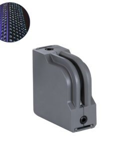 GloboStar® GLOBOSTAR® WINDOW-CORNA 90115 Αρχιτεκτονικό Γωνιακό Φωτιστικό Ανάδειξης Παραθύρων Window Light LED 6W 480lm 3x172° DC 24V Αδιάβροχο IP65 Μπλε Dimmable - Γκρι Ανθρακί - Μ12 x Π4 x Υ12cm - 3 Χρόνια Εγγύηση