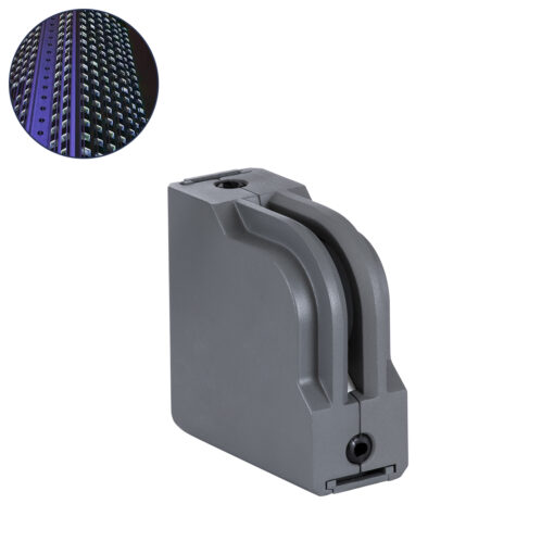 GloboStar® GLOBOSTAR® WINDOW-CORNA 90115 Αρχιτεκτονικό Γωνιακό Φωτιστικό Ανάδειξης Παραθύρων Window Light LED 6W 480lm 3x172° DC 24V Αδιάβροχο IP65 Μπλε Dimmable - Γκρι Ανθρακί - Μ12 x Π4 x Υ12cm - 3 Χρόνια Εγγύηση