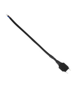 GloboStar® GloboStar® 226034 Connector AC/DC Max 50m Τροφοδοσίας Για Όλες τις Μονόχρωμες Epistar Wide Ταινίες LED Διπλής Σειράς DC 230V 2 Pin Μ25 x Π2.3 x Y0.8cm