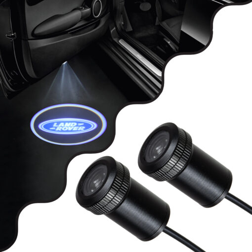 GloboStar® GloboStar® 81611 LAND ROVER Ghost Car Brand Logo Projector - Προτζέκτορας Προβολής Μάρκας Αυτοκινήτου LED CREE XHP35 3W 240lm 120° DC 12V IP20 Ψυχρό Λευκό 6000K