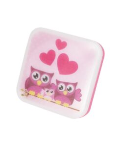 GloboStar® GloboStar® KIDDO 202-0002 Παιδικό Φωτιστικό Νυκτός LED 1W 95lm 120° AC220-240V IP20 Ψυχρό Λευκό 6000K- Μ5.5 x Π5.5 x Υ8cm - 2 Χρόνια Εγγύηση