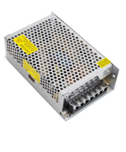 GloboStar® GLOBOSTAR® LUMIVOLT 73045 Τροφοδοτικό/Μετασχηματιστής PELV 200W 8.3A DC 24V IP20 - AC 220-240V σε DC 24V / Ρυθμιζόμενo από DC 22.5V έως DC 25.5V - Μ16 x Π10 x Υ5cm - 3 Χρόνια Εγγύηση