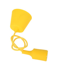 GLOBOSTAR® CABLITO 61555 Μοντέρνο Κρεμαστό Φωτιστικό Οροφής με Ντουί 1 x E27 AC 220-240V IP20 - Κίτρινο - Μ4 x Π4 x Υ110cm 9 f0dbc5 91006 4