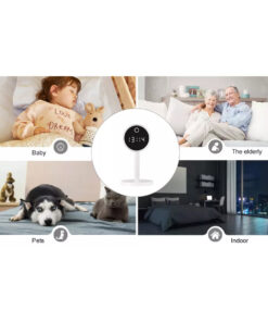 GloboStar® 86007 Rechargeable Table Camera WiFi HD 1080P 160° 1500mAh Two Way Audio Motion Detection & Digital Clock - Επαναφορτιζόμενη Επιτραπέζια Κάμερα WiFi HD 1080P 160° 1500mAh Διπλή Κατέυθυνση Ομιλίας Ανιχνευτή Κίνησης & Ψηφιακό Ρολόι - Ροζ 40 f139cd 86007 18