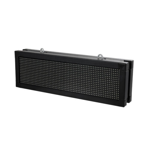 GloboStar® GLOBOSTAR®DISPLAY 90317 Κυλιόμενη Ψηφιακή Επιγραφή 64x16cm P10 Διπλής Όψης LED AC 220-240V Αδιάβροχο IP65 Πράσινο - WiFi Control μέσω FK APP - Αισθητήρας Θερμοκρασίας & Υγρασίας - Μ70.5 x Π11 x Υ22.5cm - 2 Χρόνια Εγγύηση