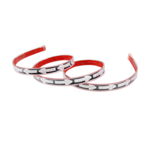 GloboStar® GloboStar® 81733 Car Backlit LED Strip Εύκαμπτη Ταινία 150cm Σήμανσης DRL Αυτοκινήτου 5 Προγραμμάτα Φωτισμού LED SMD 5050 10.5W DC 9-30V Αδιάβροχη IP65 RGB - 2 Χρόνια Εγγύηση