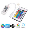 GloboStar® GloboStar® 73435 Ασύρματος Smart Home Wi-Fi LED RGB Controller με Χειριστήριο RF 2.4Ghz DC 5-24V Max 100W