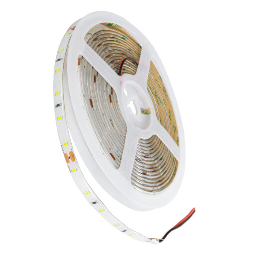 GloboStar® GloboStar® LILAC 70300 Ταινία LED 6W/m 720lm/m 120° DC 24V Αδιάβροχη IP65 - 60 x SMD 2835 LED Chip/Μέτρο - Μ5000 x Π8 x Υ2mm - Ρολό 5 Μέτρων - Ψυχρό Λευκό 6000K - 5 Χρόνια Εγγύηση