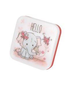 GloboStar® GloboStar® KIDDO 202-0001 Παιδικό Φωτιστικό Νυκτός LED 1W 95lm 120° AC220-240V IP20 Ψυχρό Λευκό 6000K - M5.5 x Π5.5 x Υ8cm - 2 Χρόνια Εγγύηση