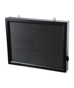 GloboStar® GLOBOSTAR®DISPLAY 90287 Κυλιόμενη Ψηφιακή Επιγραφή 64x48cm P10 Μονής Όψης LED AC 220-240V Αδιάβροχο IP65 RGB - WiFi Control μέσω FK APP - Αισθητήρας Θερμοκρασίας & Υγρασίας - Μ72 x Π9 x Υ56cm - 2 Χρόνια Εγγύηση