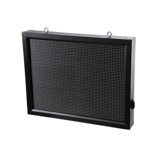 GloboStar® GLOBOSTAR®DISPLAY 90287 Κυλιόμενη Ψηφιακή Επιγραφή 64x48cm P10 Μονής Όψης LED AC 220-240V Αδιάβροχο IP65 RGB - WiFi Control μέσω FK APP - Αισθητήρας Θερμοκρασίας & Υγρασίας - Μ72 x Π9 x Υ56cm - 2 Χρόνια Εγγύηση
