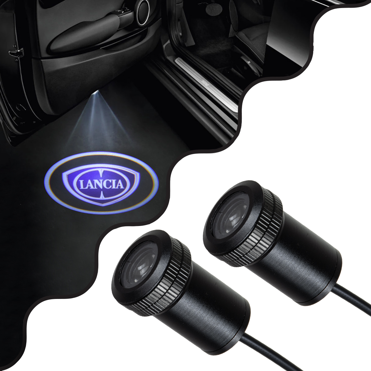 GloboStar® 81610 LANCIA Ghost Car Brand Logo Projector - Προτζέκτορας Προβολής Μάρκας Αυτοκινήτου LED CREE XHP35 3W 240lm 120° DC 12V IP20 Ψυχρό Λευκό 6000K 3 GloboStar® GloboStar® 81610 LANCIA Ghost Car Brand Logo Projector - Προτζέκτορας Προβολής Μάρκας Αυτοκινήτου LED CREE XHP35 3W 240lm 120° DC 12V IP20 Ψυχρό Λευκό 6000K