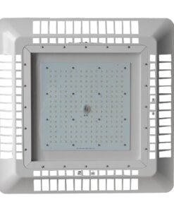 GloboStar® GloboStar® 115091 Φωτιστικό Οροφής για Βενζινάδικα Gas Station 180W AC 230V 25200lm 60° Αδιάβροχο IP65 Φυσικό Λευκό 5000K