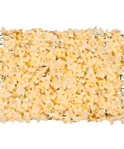 GloboStar® GloboStar® 78315 Συνθετικό Πάνελ Λουλουδιών - Κάθετος Κήπος Ορτανσία Σομόν Μ60 x Υ40 x Π5cm