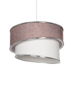 Λευκό & Ασημί - Μ30 x Π30 x Υ24cm