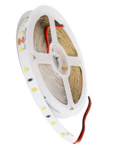 GloboStar® GLOBOSTAR® LILAC 70201 Ταινία LED 6W/m 600lm/m 120° DC 24V IP20 60 x SMD2835 Chip/m Φυσικό Λευκό 4500K Dimmable - Μ500 x Π0.8 x Υ0.1cm - Ρολό 5 Μέτρων - 5 Χρόνια Εγγύηση