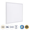 GloboStar® GloboStar® 60210 Χωνευτό LED Panel Milky Super Slim 60x60cm 48W 4560lm 120° CRI≥80Ra UGR<19 AC 220-240V IP20 Μ60 x Π60 x Υ1.5cm - Φυσικό Λευκό 4500K - TÜV Certified Driver - 5 Years Warranty