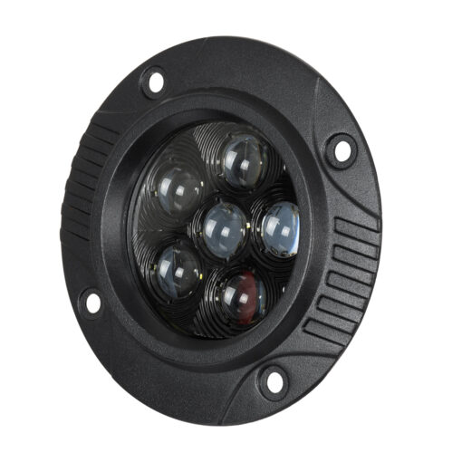 GloboStar® GloboStar® 85445 PRO Series Χωνευτός Προβολέας Εργασίας - Φώτα Ημέρας - Working Light - DRL για Αυτοκίνητα & Φορτηγά LED CREE XBD 24W 2400lm DC 10-30V Αδιάβροχο IP65 Ψυχρό Λευκό 6000K